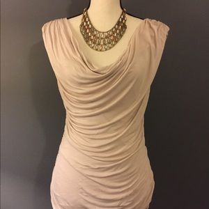 H&M Peach/Blush Sleeveless Blouse